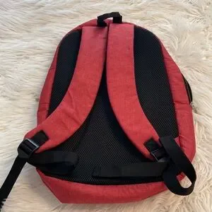 SoLite Backpack BNWOT color red padded back adjustable stings color red Solite | Bags | Solite Backpack Bnwot Color Red Padded Back  main image 2